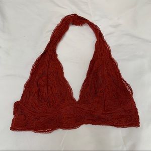 Urban Outfitters Pins and Needles Burgundy Bralette
